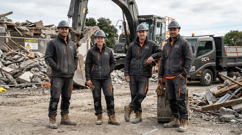 Demolition Contractors Auckland - Team Composite